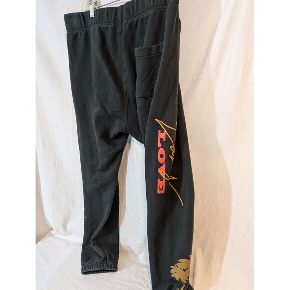 Playboy by PacSun Sweatpants L Bunny Moon Star Graphic Joggers Streetwear Unisex - Picture 1 of 4